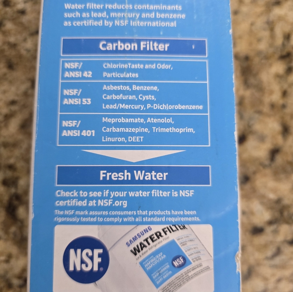 Samsung Water Filter for Refrigerators - Picture 4 of 10
